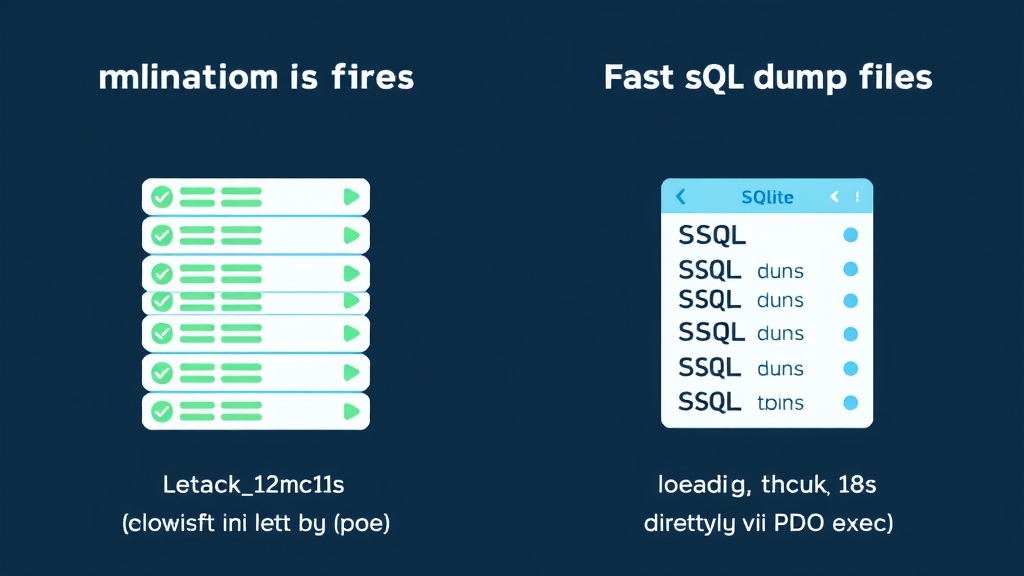 Migration 逐步執行 vs Schema Dump 一次載入的速度差異