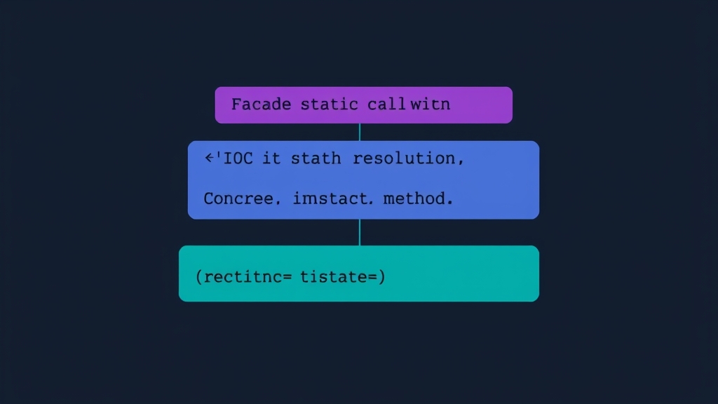Facade → Container → 實體的解析流程