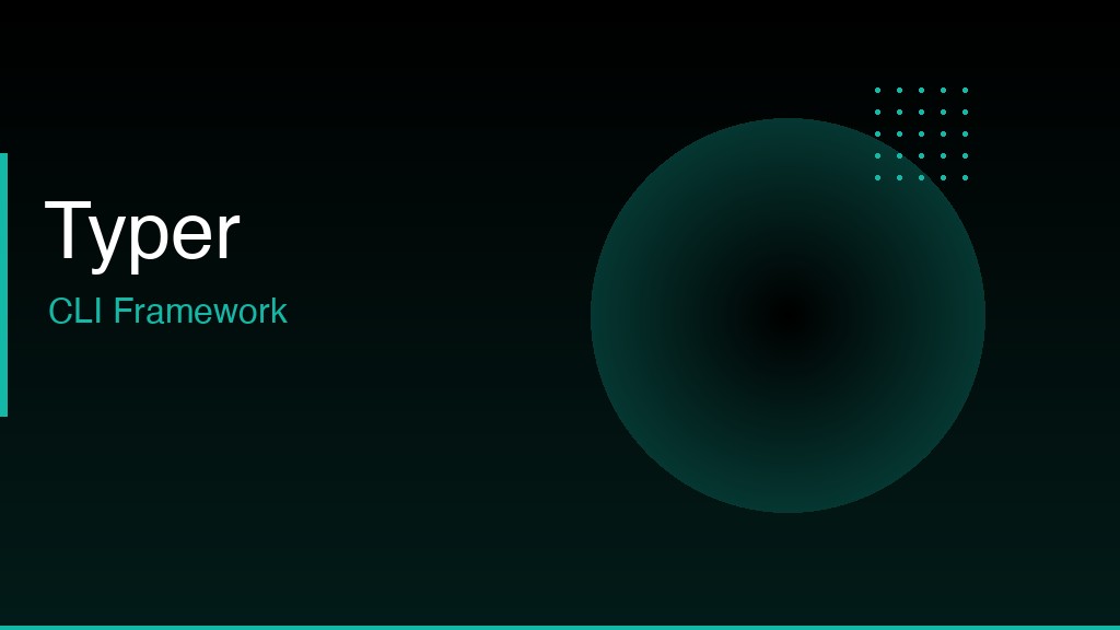 Featured image of post Typer: Build CLIs With Type Hints, No argparse API to Memorize